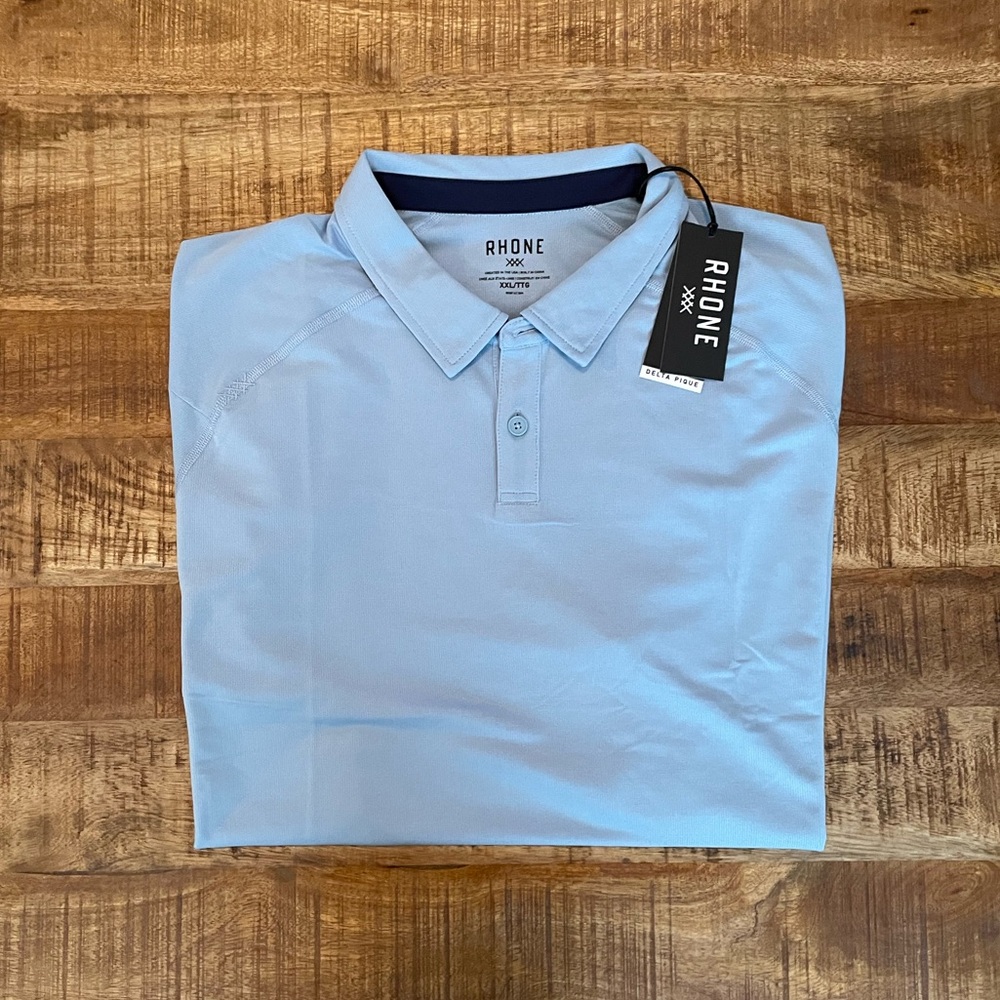 NWT Rhone Delta Pique Polo - Picture 1 of 8